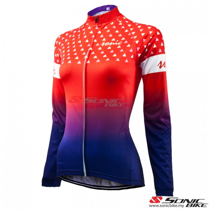 READY STOCK [ FREE RETURN ] Women Cycling Jersey / Women Cycling Wear
