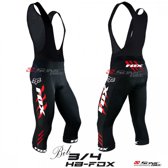 fox cycling bibs