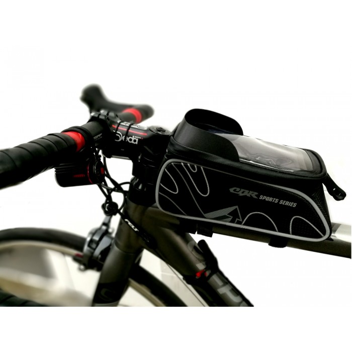 Bike Top Tube Rainproof Bag with Sensitive Touch Screen Window (5