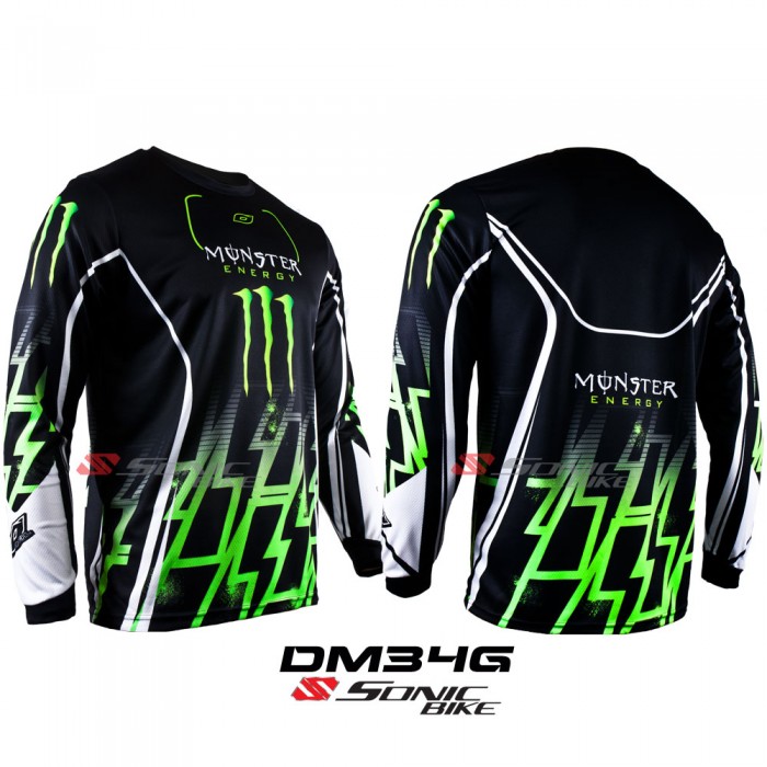 monster energy cycling jersey