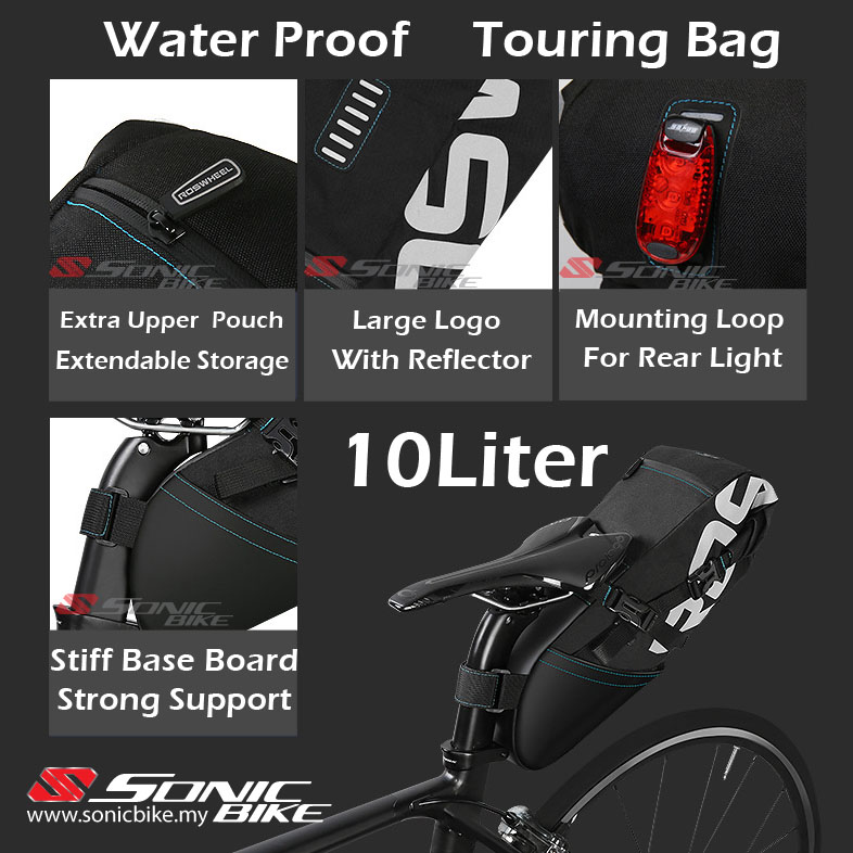 BICYCLE WATERPROOF TOURING BAG / CYCLING BAG LARGE